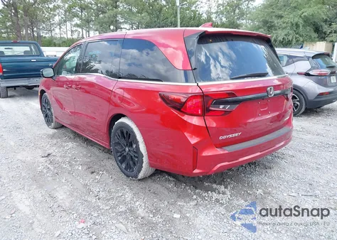 2025 Honda Odyssey Sport-L из США, поврежденный, VIN 5FNRL6H74SB050410